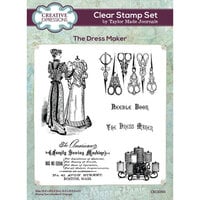 Creative Expressions - Clear Photopolymer Stamps - The Dress Maker