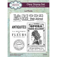 Creative Expressions - Clear Photopolymer Stamps - La Mode