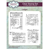 Creative Expressions - Clear Photopolymer Stamps - Ledger