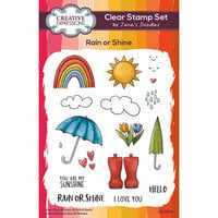 Creative Expressions - Clear Photopolymer Stamps - Rain or Shine