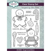 Creative Expressions - Christmas - Clear Photopolymer Stamps - Gingerbread Bakes