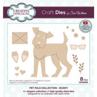 Creative Expressions - Pet Pals Collection - Craft Dies - Buddy