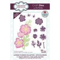 Creative Expressions - Layered Flowers Collection - Craft Dies - Apple Blossom