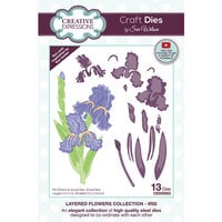 Creative Expressions - Layered Flowers Collection - Craft Dies - Iris