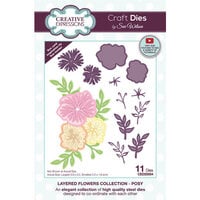 Creative Expressions - Layered Flowers Collection - Craft Dies - Posy