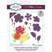 Creative Expressions - Layered Flowers Collection - Craft Dies - Hibiscus