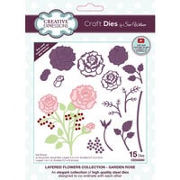 Creative Expressions - Layered Flowers Collection - Craft Dies - Garden Rose