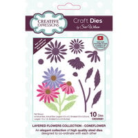 Creative Expressions - Layered Flowers Collection - Craft Dies - Coneflower