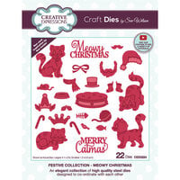 Creative Expressions - Craft Dies - Meowy Christmas