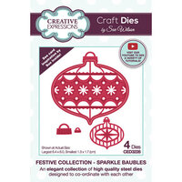 Creative Expressions - Christmas - Craft Dies - Sparkle Baubles