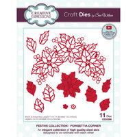 Creative Expressions - Christmas - Craft Dies - Poinsettia Corner