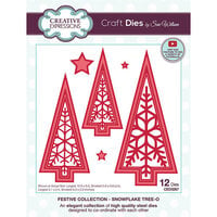 Creative Expressions - Festive Collection - Christmas - Craft Dies - Snowflake Tree-O
