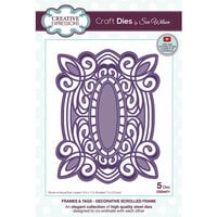 Creative Expressions - Craft Dies - Frames And Tags - Decorative Scrolled Frame