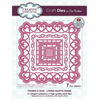 Creative Expressions - Craft Dies - Frames And Tags - Loving Hearts Frame