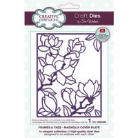 Creative Expressions - Frames And Tags Collection - Craft Dies - Magnolia Cover Plate
