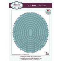 Creative Expressions - Craft Dies - Noble Scalloped Ovals
