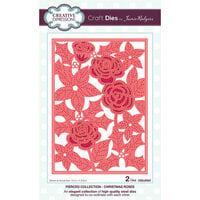 Creative Expressions - Pierced Collection - Christmas - Craft Dies - Christmas Roses