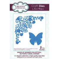 Creative Expressions - Wings Of Wonder Collection - Craft Dies - Butterfly Swirl