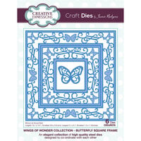 Creative Expressions - Craft Dies - Butterfly Square Frame