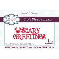 Creative Expressions - Craft Dies - Halloween Scary Greetings
