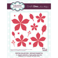 Creative Expressions - Christmas - Craft Dies - Rippled Poinsettia