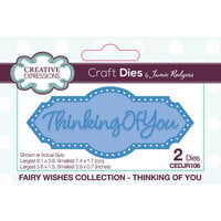 Creative Expressions - Fairy Wishes Collection - Craft Dies - Thinking Of You