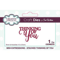 Creative Expressions - Craft Dies - Mini Expressions - Thinking of You