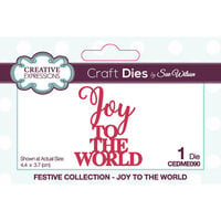 Creative Expressions - Christmas - Craft Dies - Mini Expressions - Joy To The World