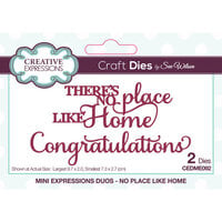 Creative Expressions - Craft Dies - Mini Expressions - No Place Like Home