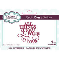 Creative Expressions - Craft Dies - Mini Expressions - All Things Grow With Love