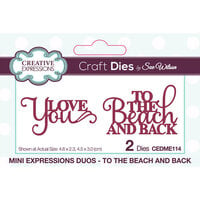 Creative Expressions - Craft Dies - Mini Expressions - To The Beach And Back