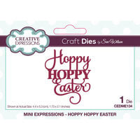Creative Expressions - Craft Dies - Mini Expressions - Hoppy Hoppy Easter