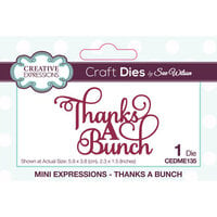 Creative Expressions - Craft Dies - Thanks A Bunch