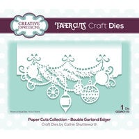 Creative Expressions - Paper Cuts Collection - Christmas - Craft Dies - Bauble Garland Edger