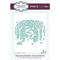 Creative Expressions - Paper Cuts Collection - Christmas - Craft Dies - Snowy Embrace