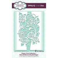 Creative Expressions - Paper Cuts Collection - Craft Dies - Bees and Blooms Double Edger