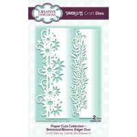 Creative Expressions - Paper Cuts Collection - Craft Dies - Botanical Blooms Duo