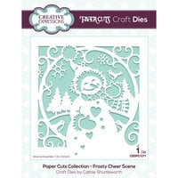 Creative Expressions - Paper Cuts Collection - Christmas - Craft Dies - Frosty Cheer