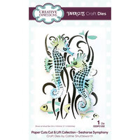 Creative Expressions - Paper Cuts Collection - Craft Dies - Cut And Lift - Seahorse Symphony