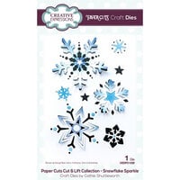 Creative Expressions - Paper Cuts Collection - Christmas - Craft Dies - Cut And Lift - Snowflake Sparkle
