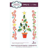 Creative Expressions - Paper Cuts Collection - Christmas - Craft Dies - Cut And Lift - Yuletide Spruce