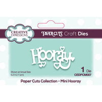 Creative Expressions - Paper Cuts Collection - Craft Dies - Mini Hooray