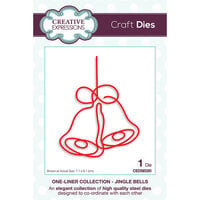 Creative Expressions - One Liner Collection - Christmas - Craft Dies - Jingle Bells