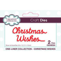 Creative Expressions - One-Liner Collection - Craft Dies - Christmas Wishes