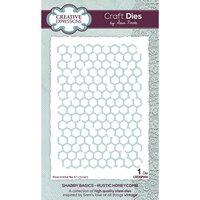 Creative Expressions - Craft Dies - Shabby Basics - Rustic Honeycomb