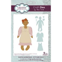 Creative Expressions - Rustic Homestead Collection - Craft Dies - Stitched Doll