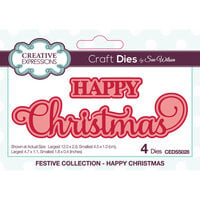 Creative Expressions - Craft Dies - Happy Christmas