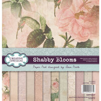 Creative Expressions - 8 x 8 Paper Pad - Shabby Blooms