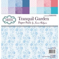 Creative Expressions - 8 x 8 Paper Pack - Tranquil Garden