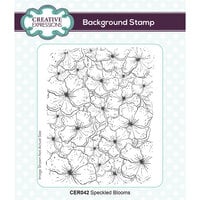 Creative Expressions - Cling Mounted Rubber Stamps - Speckled Blooms
